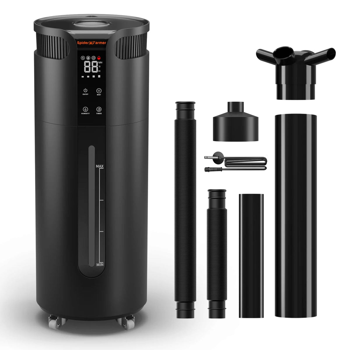Spider Farmer Luftbefeuchter mit 4 Nebelstufen und 16 Liter Tank – 1