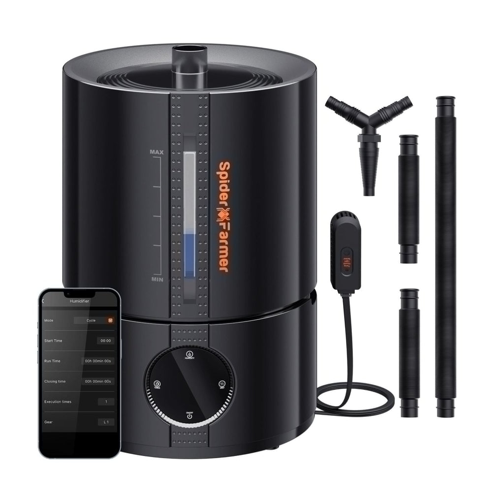 Spider Farmer Smarter Luftbefeuchter mit 4 Nebelstufen und 5 Liter Tank – 1