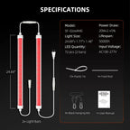 Spider Farmer GlowR40 Deep Red LED Zusatzbeleuchtung 40 Watt – 7