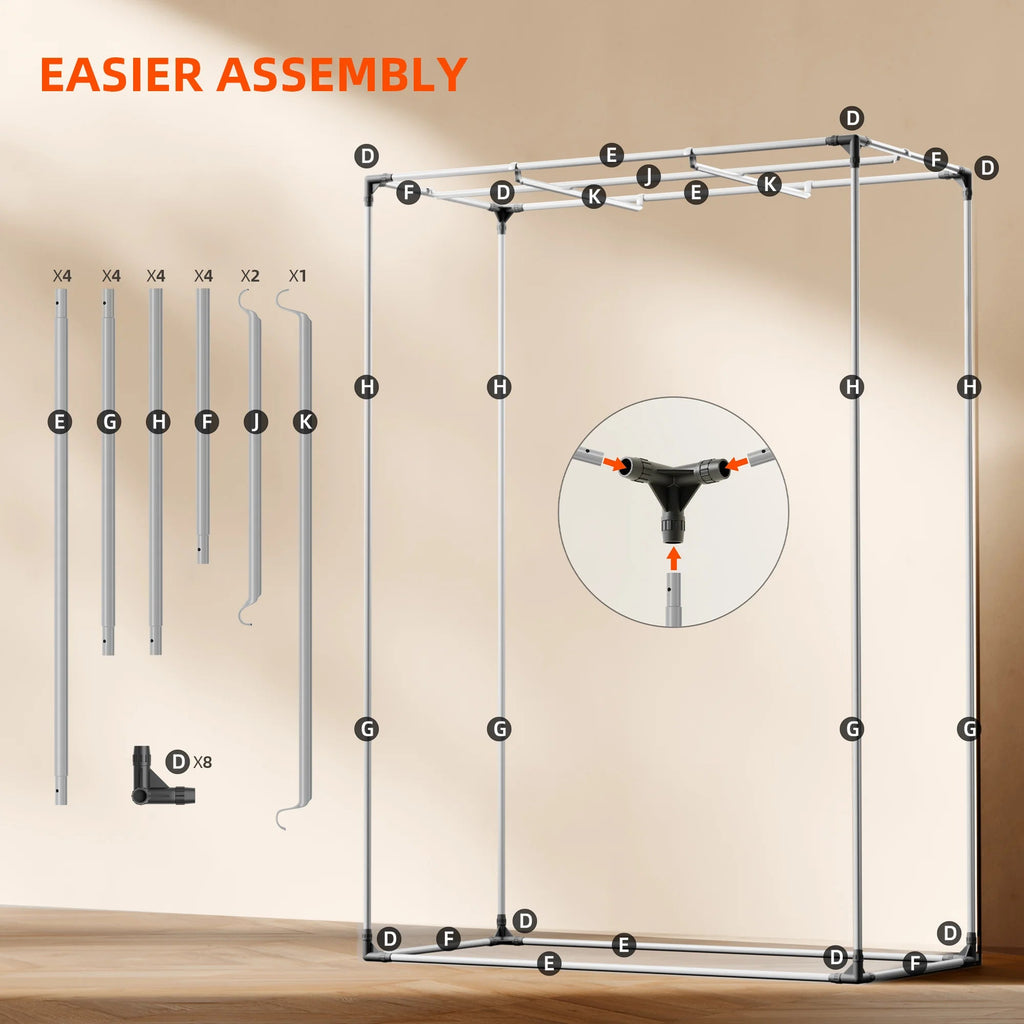 Spider Farmer Pro Growbox (140x70x200 cm) – 8