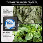 Spider Farmer 10 Stück 8 g 2-Way Humidity Control Hygro-Packs 62% – 4