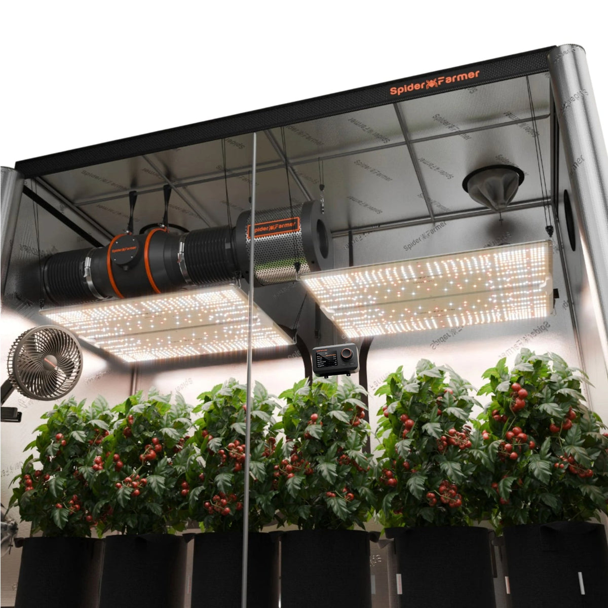 Spider Farmer Komplettset (300x150x200 cm) 1300 Watt SF7000 LED mit GGS für smarte Steuerung – 1