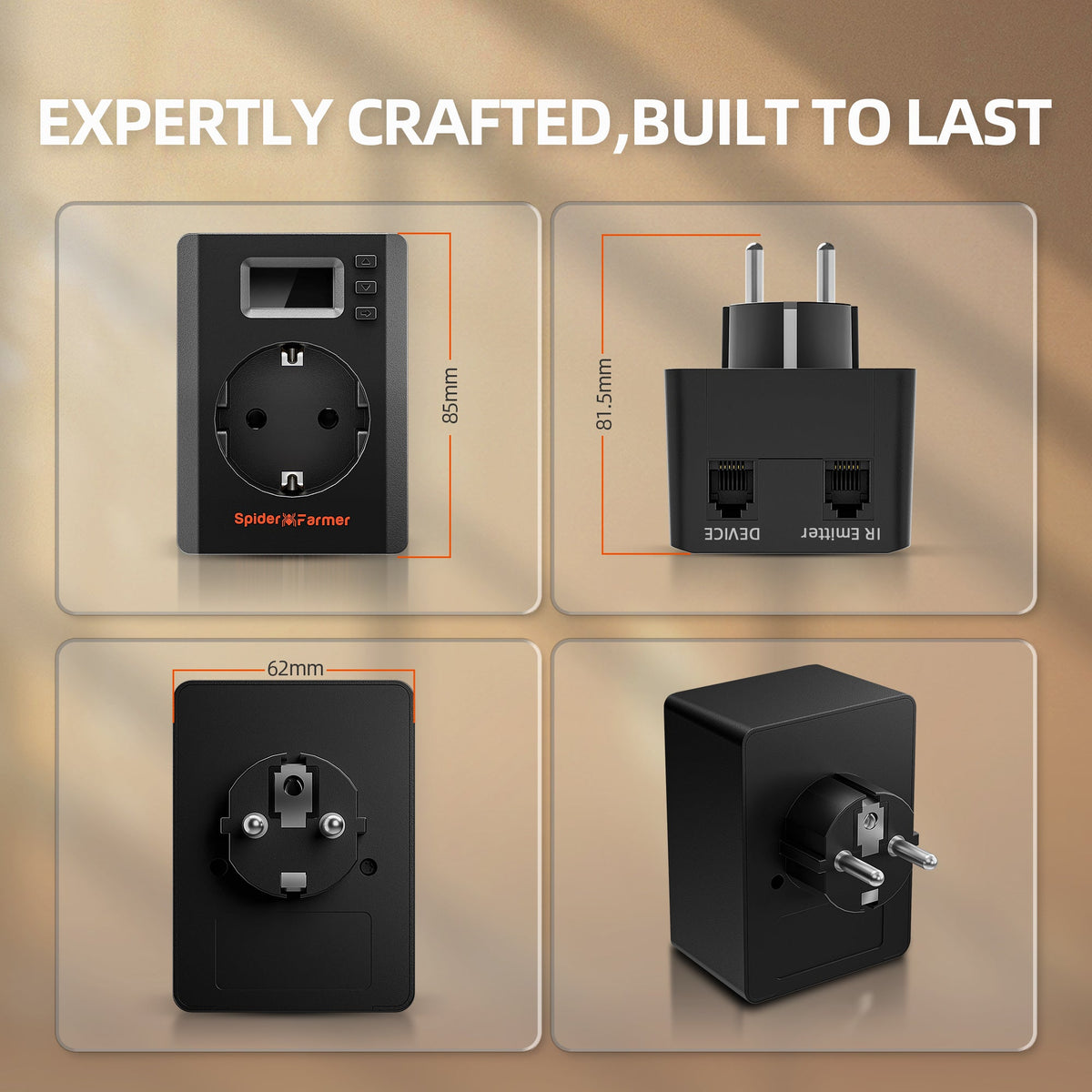 Spider Farmer GGS S-Station smarte WLAN & Bluetooth Zeitschaltuhr mit App-Steuerung – 4