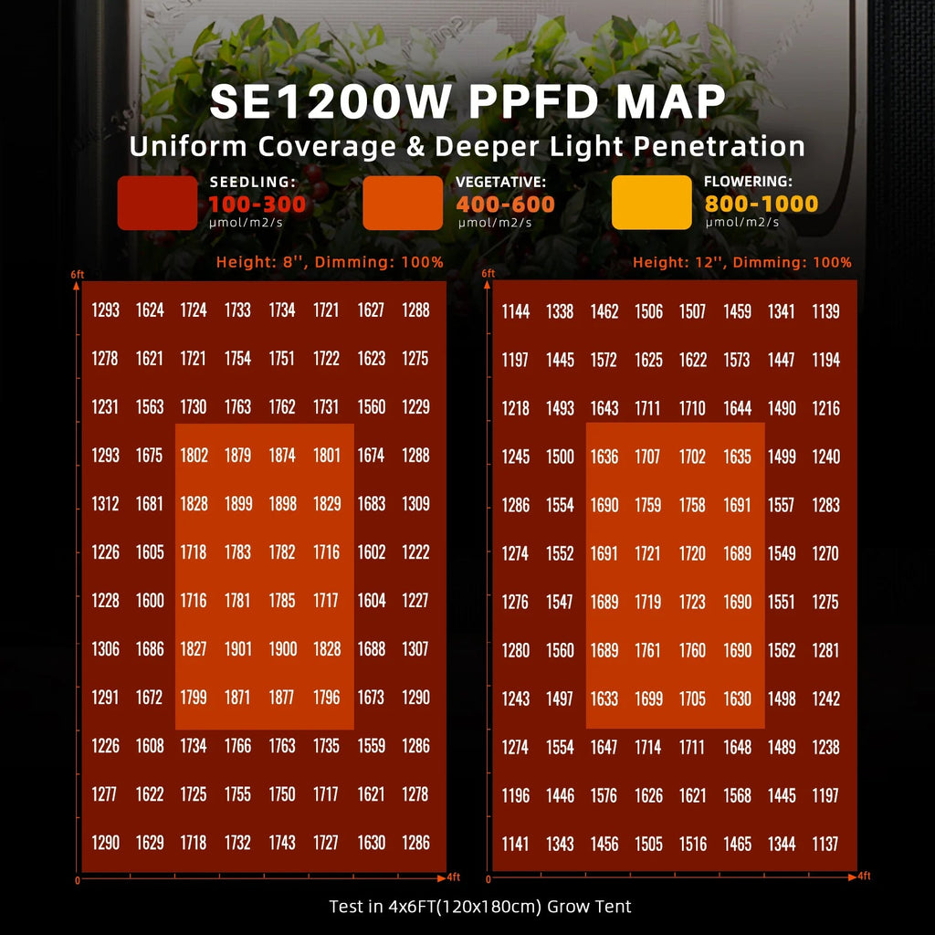 Spider Farmer SE1200W EVO LED 1200 Watt – 5