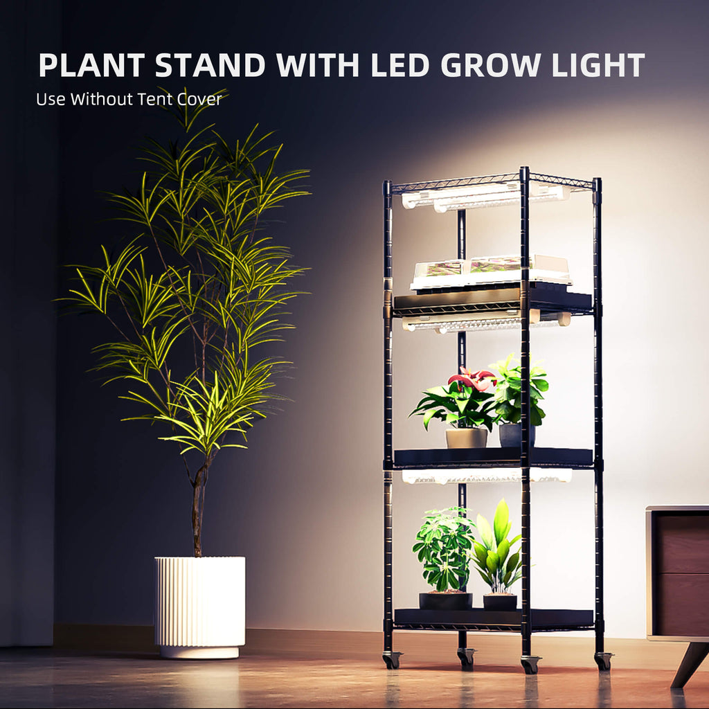 Spider Farmer Anzucht/Stecklinge Komplettset (70x35x150 cm) 108 Watt LED – 7
