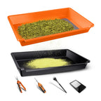 Spider Farmer 2-in-1 Trim-Tablett-Starterset mit Tablett und Sieb – 1