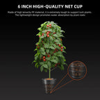 Spider Farmer Hydroponik (DWC) Komplettset (120x120x200 cm) 480 Watt G5000 EVO LED mit GGS für smarte Steuerung und 4 Töpfen – 9