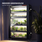 Spider Farmer Anzucht/Stecklinge Komplettset (110x40x180 cm) 220 Watt LED – 5