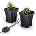 Spider Farmer Tiefwasserkultur (DWC) Hydroponik-System mit 2 Töpfen – 1