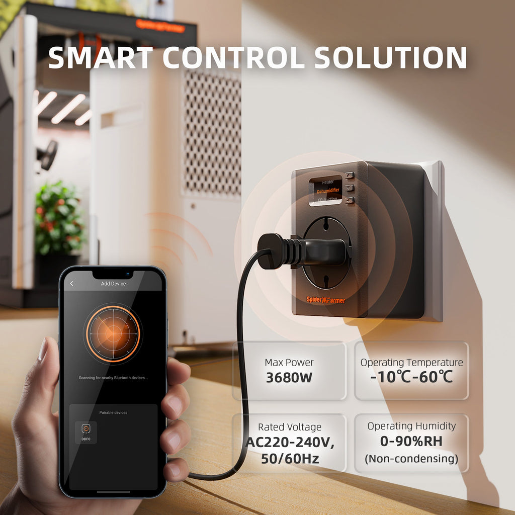Spider Farmer GGS S-Station smarte WLAN & Bluetooth Zeitschaltuhr mit App-Steuerung – 2