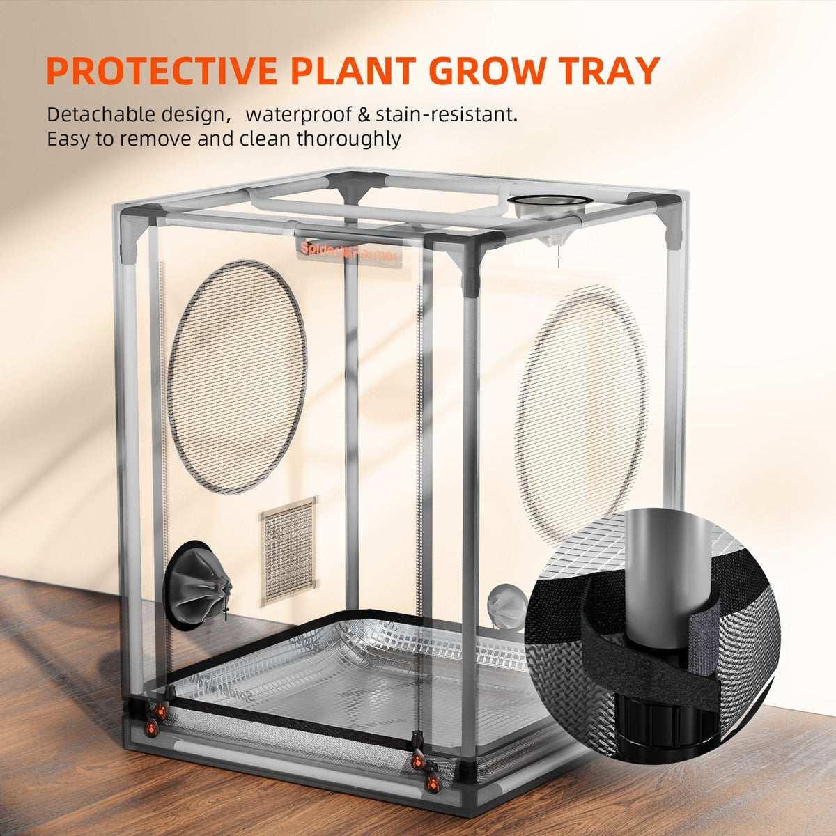 Spider Farmer Mini Pro Growbox (60x60x80 cm) – 8