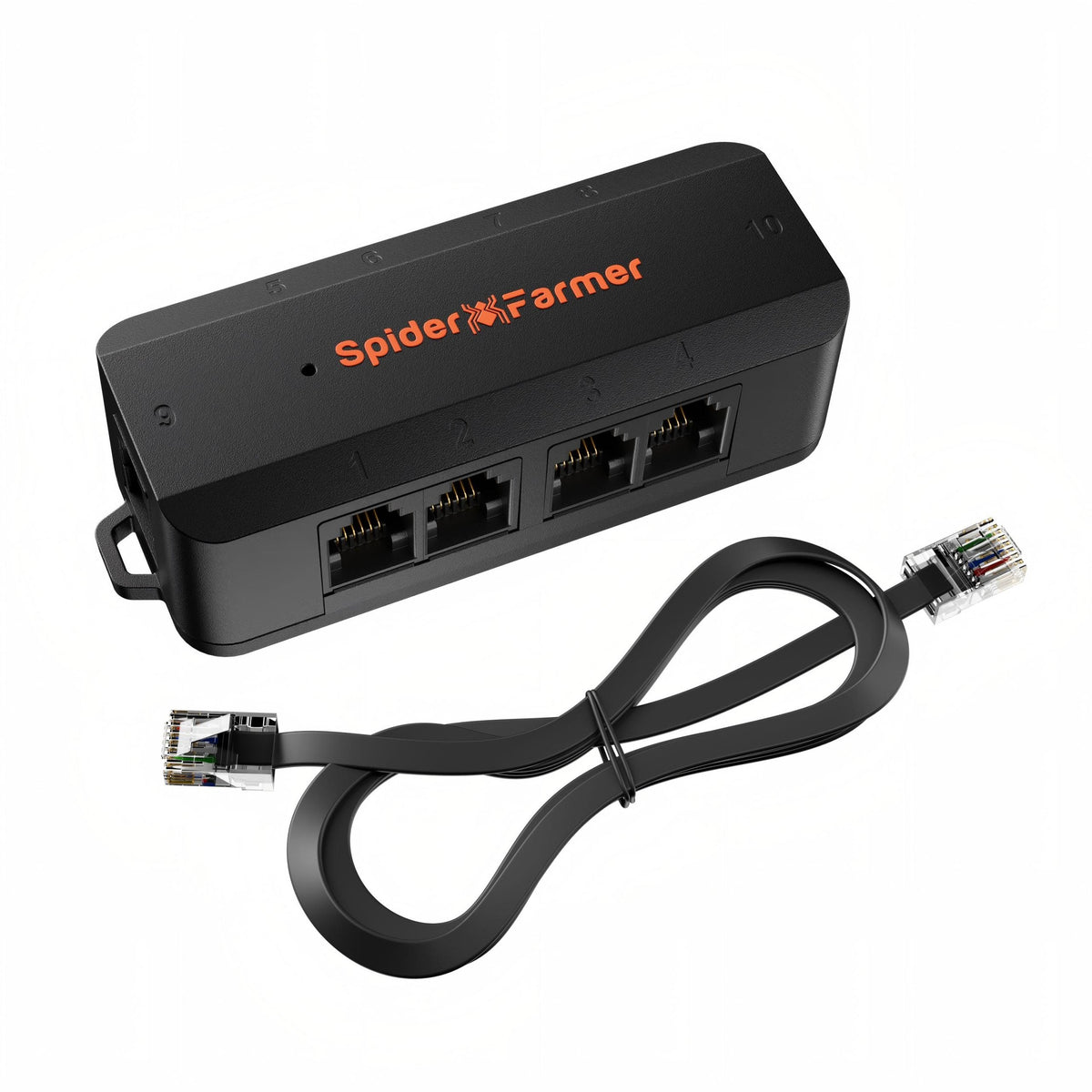 Spider Farmer 10-Port GGS Pro Erweiterungsadapter RJ12 für GGS Controller & smarte Grow Geräte – 1