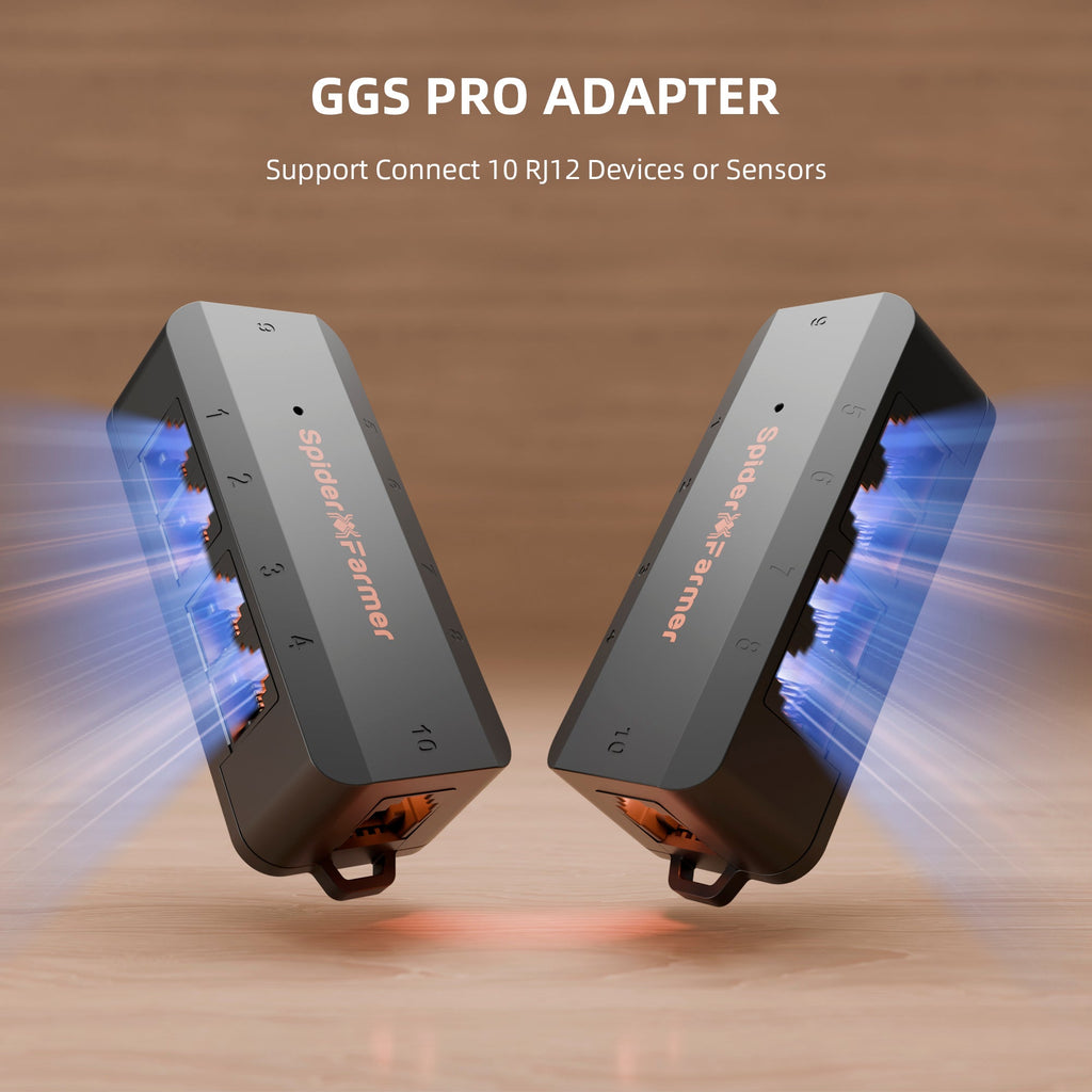 Spider Farmer 5-in-1 Sensor für Temperatur, RLF, CO₂ VPD und PPFD – 9
