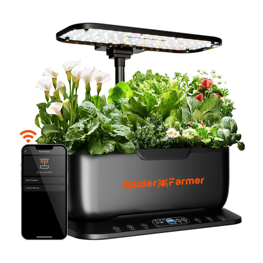 Spider Farmer SmartG12 Hydroponik-Garten mit App-Steuerung – 1